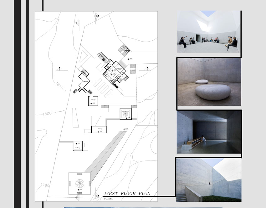 طراحی فضای فرهنگی طراحی معماری