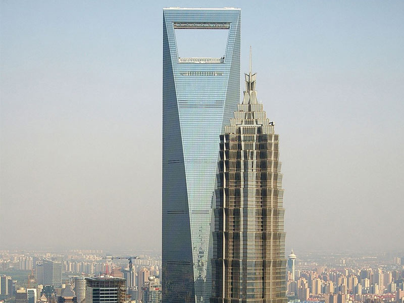 طراحی معماری برج جین مائو