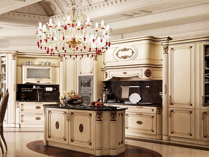 معماری آشپزخانه کلاسیک